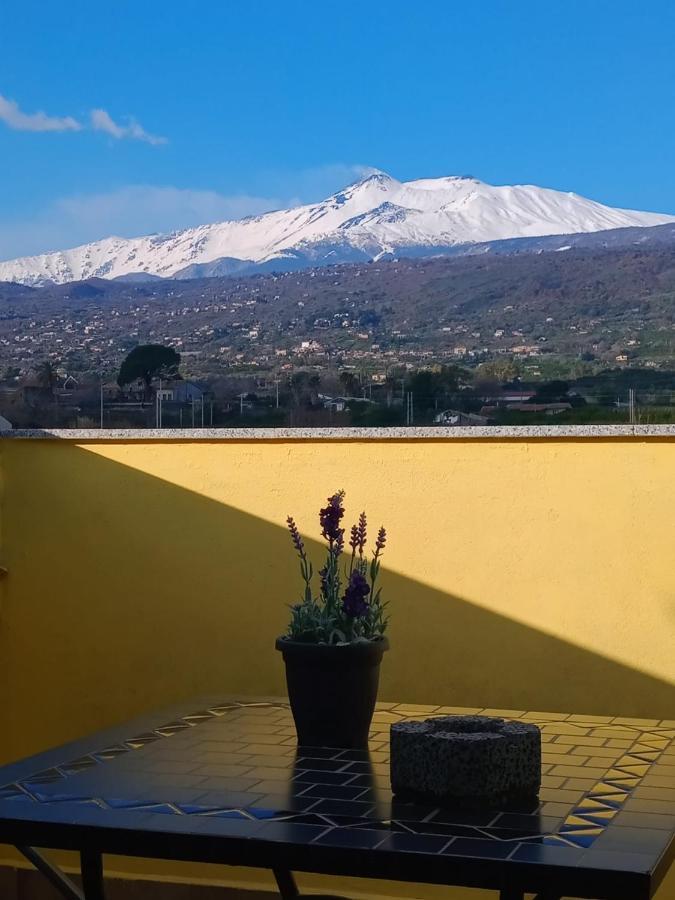 Apartmán Yellow House Fiumefreddo di Sicilia Exteriér fotografie