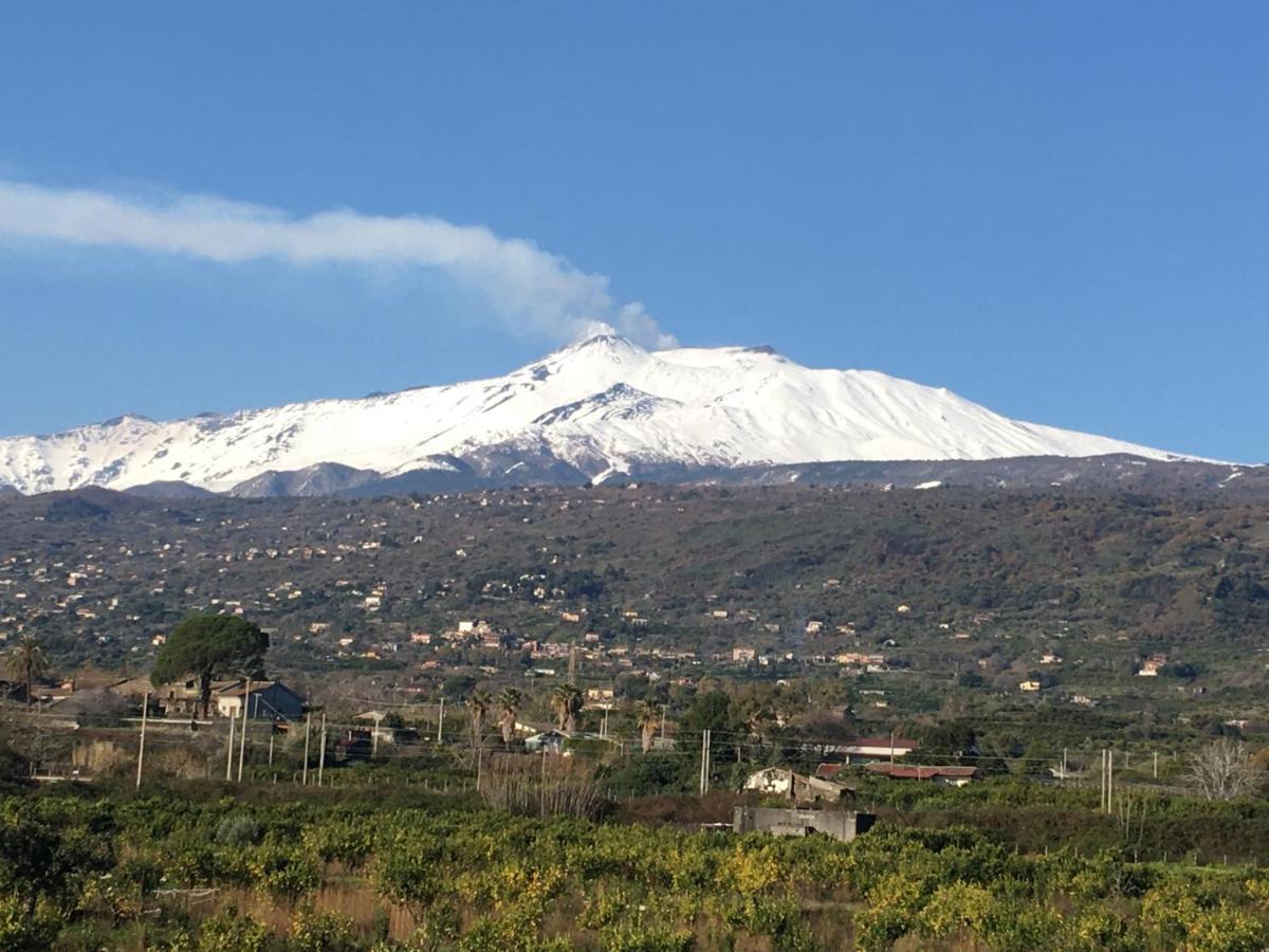 Apartmán Yellow House Fiumefreddo di Sicilia Exteriér fotografie